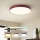 Brilagi - dimbare LED-plafondlamp POOL LED/60W/230V, 3000-6000K, diameter 50 cm, bordeaux + afstandsbediening