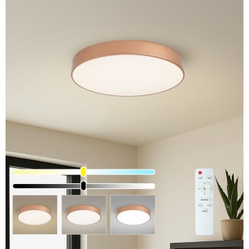 BRILAGI - Dimbare LED-plafondlamp POOL LED/60W/230V 3000-6000K pr. 50 cm koperkleurig + afstandsbediening