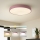 Brilagi - Dimbare LED-plafondlamp POOL LED/60W/230V 3000-6000K Ø 50 cm roze + afstandsbediening
