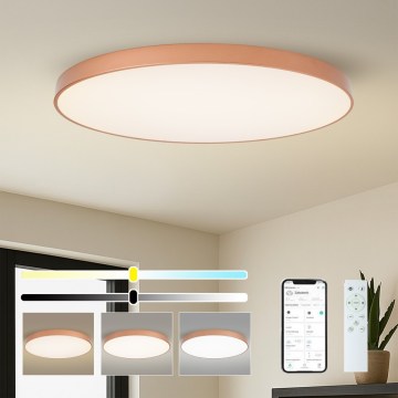 BRILAGI - Dimbare LED-plafondlamp POOL SMART LED/180W/230V 3000-6000K 120 cm koperen Wi-Fi Tuya + afstandsbediening