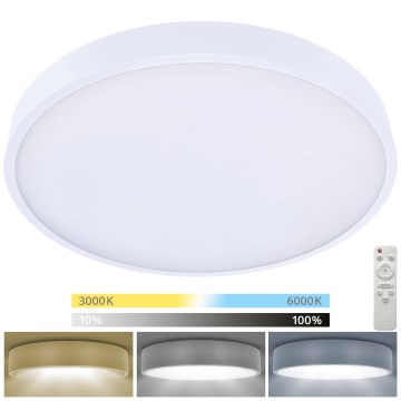 Brilagi - Dimbare LED plafondlamp POOL SMART LED/60W/230V 3000-6000K 50 cm + afstandsbediening wit