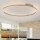 Brilagi - Dimbare LED-plafondlamp PORTOFINO LED/85W/230V 3000-6000K Ø 120 cm beige + afstandsbediening