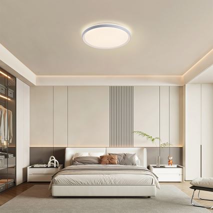 Brilagi - LED dimbare plafondlamp RIVO LED/72W/230V 3000-6000K wit Ø 50 cm + afstandsbediening