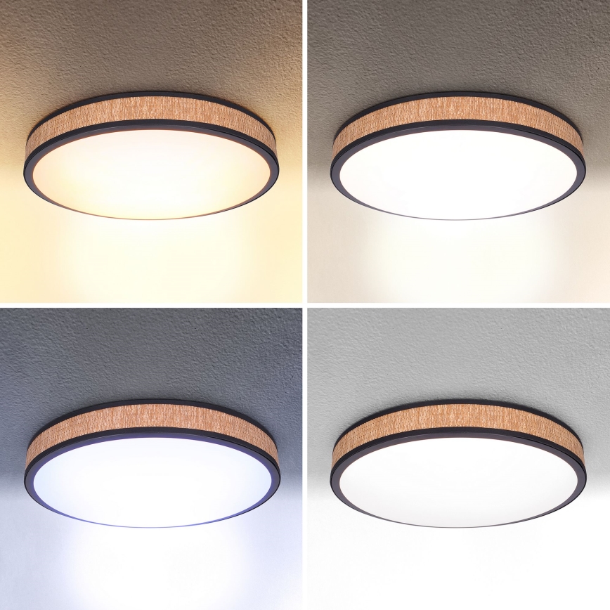 Brilagi - Dimbare LED plafondlamp ROSA LED/48W/230V 3000-6500K diameter 38 cm + afstandsbediening