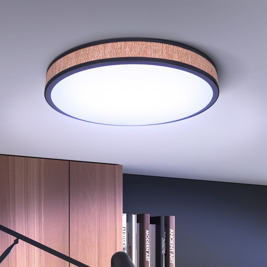 Brilagi - Dimbare LED plafondlamp ROSA LED/48W/230V 3000-6500K diameter 38 cm + afstandsbediening