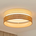 Brilagi - Dimbare LED Plafondlamp ROYAL YUTE LED/24W/230V diameter 45 cm 3000/4000/6500K beige/crème  + afstandsbediening