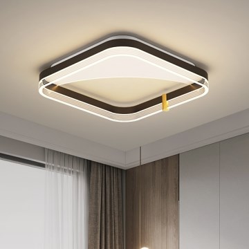 Brilagi - Dimbare LED-plafondlamp SIRELI LED/56W/230V 3000-6000K 40x40 cm + afstandsbediening