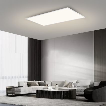 Brilagi - Dimbare LED-plafondlamp SLIMFRAME LED/80W/230V 120x60 cm 3000-6000K wit + afstandsbediening