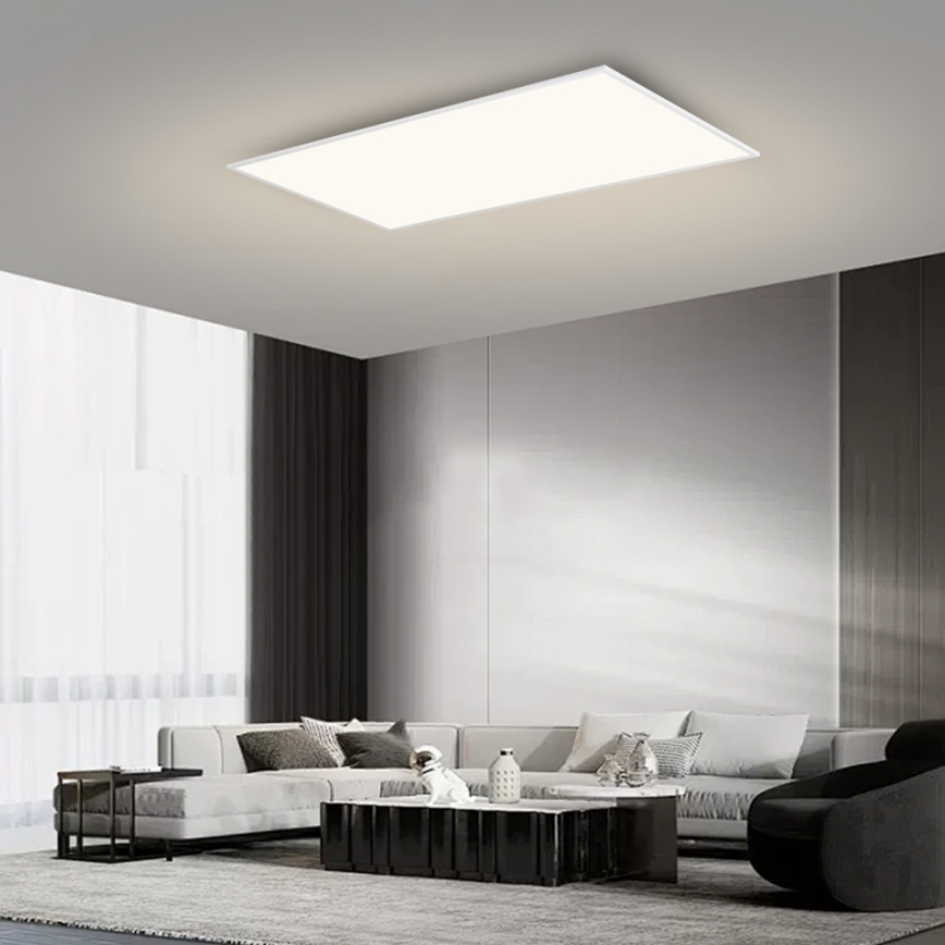 Brilagi - Dimbare LED-plafondlamp SLIMFRAME LED/80W/230V 120x60 cm 3000-6000K wit + afstandsbediening