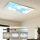 Brilagi - Dimbare LED-plafondlamp SLIMFRAME SKY LED/80W/230V 120x60 cm 3000-6000K zilver/blauw + afstandsbediening