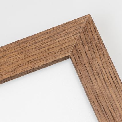 Brilagi - Dimbare LED-plafondlamp SLIMFRAME WOOD LED/36W/230V 49,5x49,5 cm 3000-6000K donkerbruin + afstandsbediening