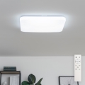 Brilagi - Dimbare LED-plafondlamp SMART LED/24W/230V 43x43 cm 3000-6000K Wi-Fi Tuya Beacon + afstandsbediening