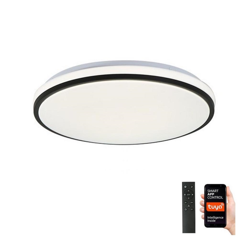 Brilagi - Dimbare LED SMART plafondlamp 24W/230V Ø 38 cm 3000–6000K Wi‑Fi Tuya Beacon + afstandsbediening