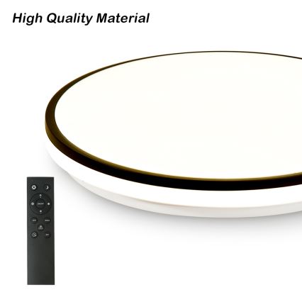 Brilagi - Dimbare LED SMART plafondlamp 24W/230V Ø 38 cm 3000–6000K Wi‑Fi Tuya Beacon + afstandsbediening