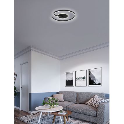 Brilagi - Dimbare LED plafondlamp SPIRAL LED/56W/230V 3000/4000/6000K + afstandsbediening