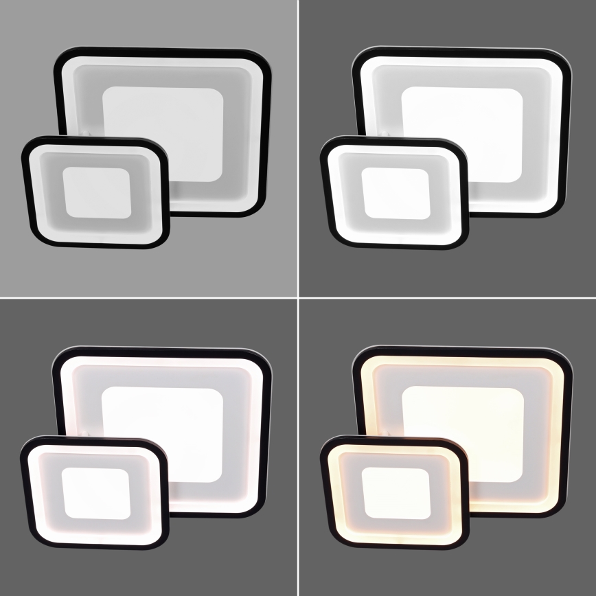 Brilagi - Dimbare LED plafondlamp TANDORA LED/49W/230V 3000/4000/6000K + afstandsbediening