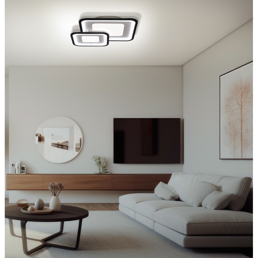 Brilagi - Dimbare LED plafondlamp TANDORA LED/49W/230V 3000/4000/6000K + afstandsbediening