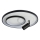 Brilagi - Dimbare LED plafondlamp UNITY LED/60W/230V + 1xGU10/3W 3000-6000K Ø 50 cm wit/zwart + afstandsbediening