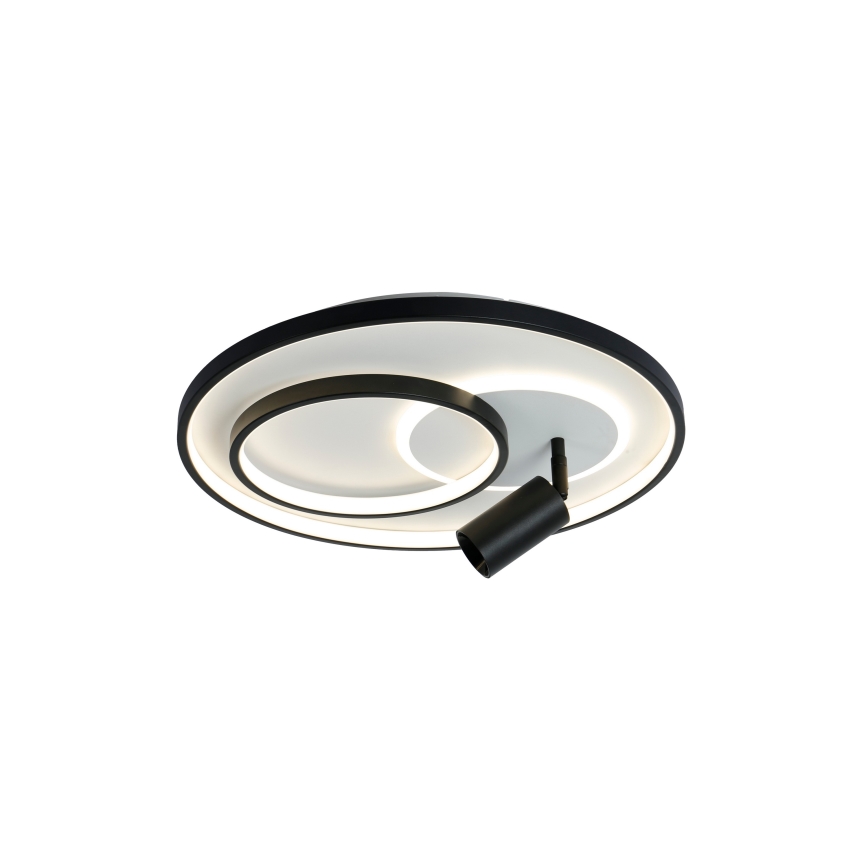 Brilagi - Dimbare LED plafondlamp UNITY LED/60W/230V + 1xGU10/3W 3000-6000K Ø 50 cm wit/zwart + afstandsbediening