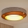 Brilagi - Dimbare LED Plafondlamp VEGAS SHINE LED/24W/230V diameter 60 cm 3000/4000/6500K bruin + afstandsbediening