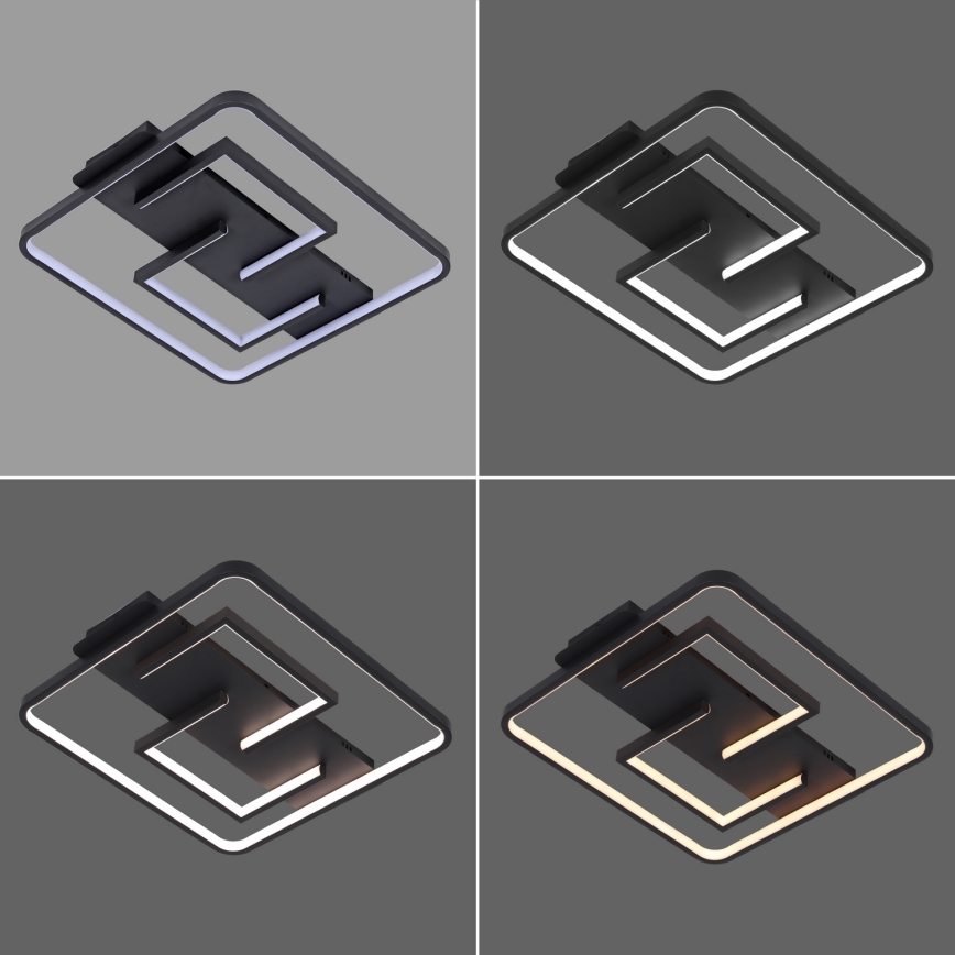 Brilagi - Dimbare LED plafondlamp VELO LED/34W/230V 3000/4000/6000K + afstandsbediening