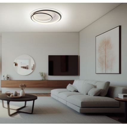 Brilagi - Dimbare LED plafondlamp VELO LED/38W/230V 3000/4000/6000K + afstandsbediening