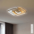 BRILAGI - Dimbare LED-plafondlamp VELO LED/64W/230V 3000-6500K 48x48 cm beige + afstandsbediening