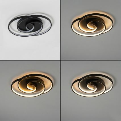 Brilagi - LED dimbare plafondlamp VELO LED/70W/230V 3000-6500K 38x47,8 cm + afstandsbediening