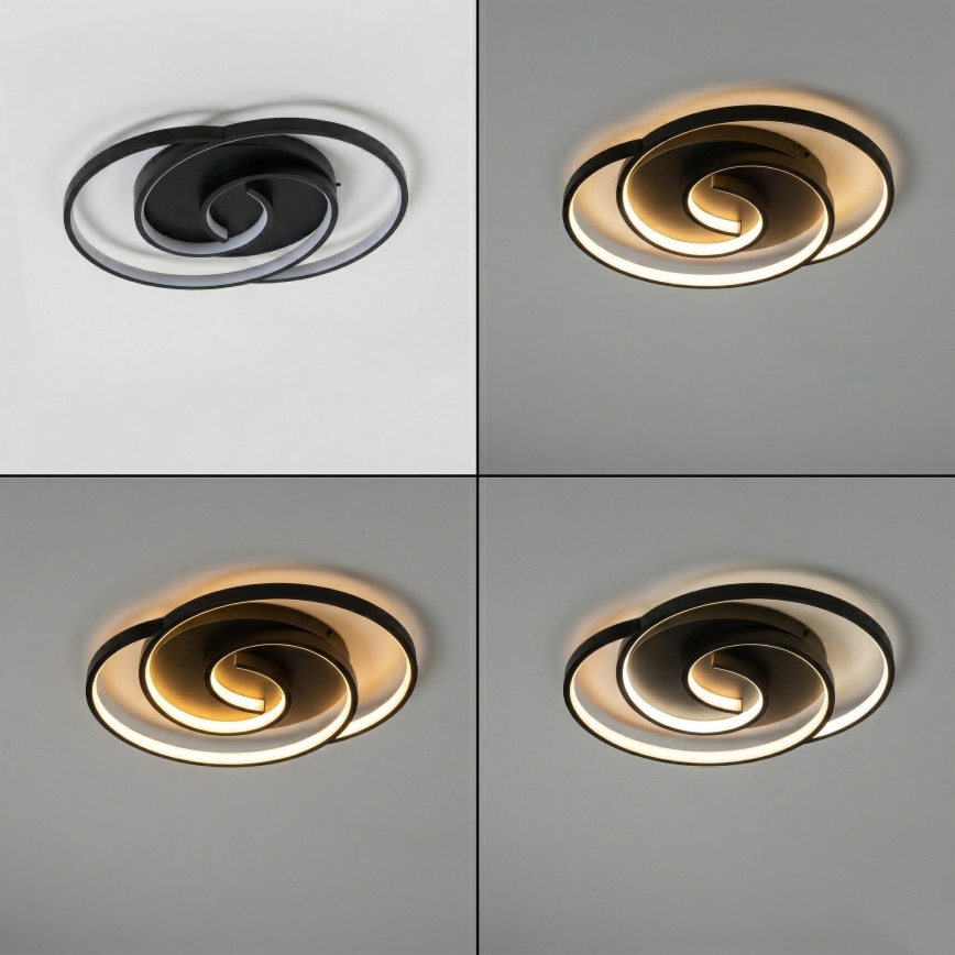 Brilagi - LED dimbare plafondlamp VELO LED/70W/230V 3000-6500K 38x47,8 cm + afstandsbediening