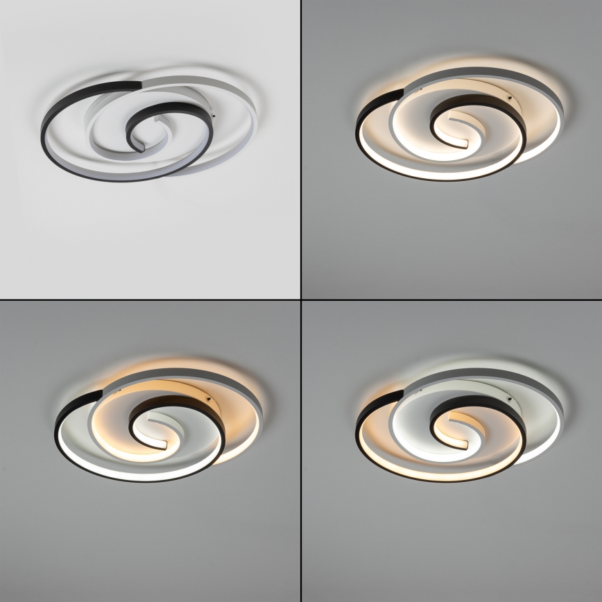 Brilagi - LED dimbare plafondlamp VELO XL LED/83W/230V 3000-6500K 46,7x59,5 cm + afstandsbediening