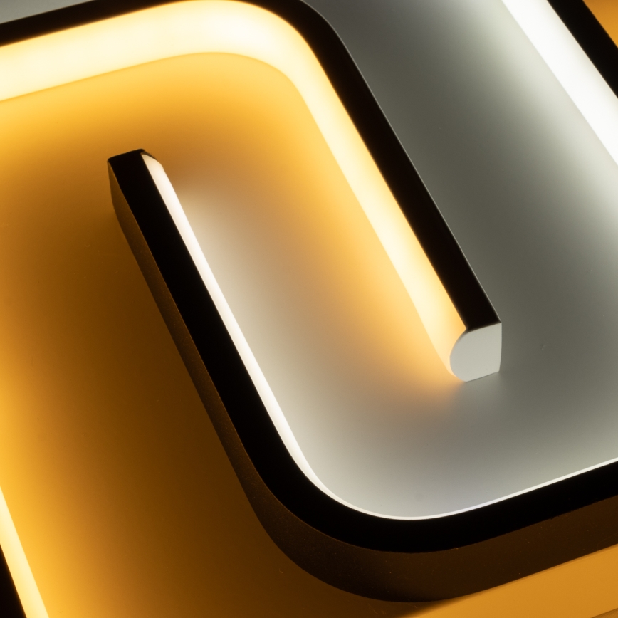 Brilagi - Dimbare LED-plafondlamp VELO XL LED/98W/230V 3000-6500K 61x61 cm + afstandsbediening