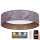 Brilagi - Dimbare LED Plafondlamp VELVET SMART LED/36W/230V d. 55 cm 2700-6500K Wi-Fi Tuya grijs/goud + afstandsbediening