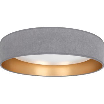 Brilagi - Dimbare LED-plafondlamp VELVET SMART VARI LED/24W/230V 3000-6500K Ø 45 cm grijs/goud + afstandsbediening