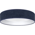 Brilagi - Dimbare LED-plafondlamp VELVET SMART VARI LED/36W/230V 3000-6500K Ø 55 cm blauw + afstandsbediening