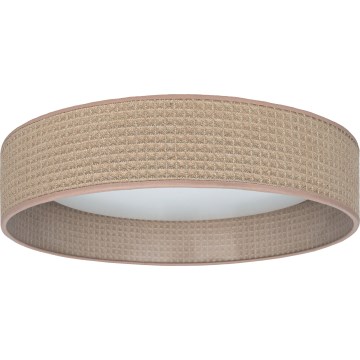 Brilagi - dimbare LED-plafondlamp VELVET SMARTIX LED/24W/230V 3000-6000K Ø 45 cm beige Wi-Fi Tuya Beacon + afstandsbediening