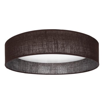 Brilagi - Dimbare LED-plafondlamp VELVET SMARTIX LED/24W/230V 3000-6000K Ø 45 cm bruin Wi‑Fi Tuya Beacon + afstandsbediening