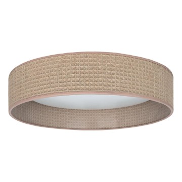 Brilagi - Dimbare LED-plafondlamp VELVET SMARTIX STARS LED/24W/230V 3000-6000K Ø 45 cm beige Wi-Fi Tuya Beacon + afstandsbediening
