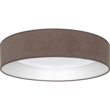 Brilagi - Dimbare LED-plafondlamp VELVET SMARTIX STARS LED/36W/230V 3000-6000K diam. 55 cm bruin Wi-Fi Tuya Beacon + afstandsbediening
