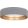 Brilagi - Dimbare LED-plafondlamp VELVET SMARTIX STARS LED/36W/230V 3000-6000K Ø 55 cm grijs/goud Wi-Fi Tuya Beacon + afstandsbediening
