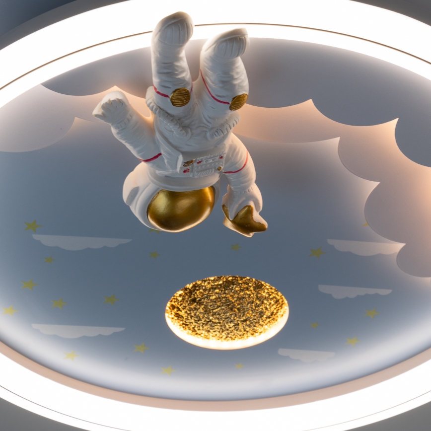 Brilagi - Dimbaar LED-plafondlamp voor kinderen LED/42W/230V 3000/5700K astronaut