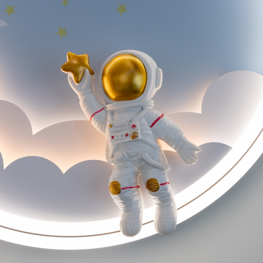 Brilagi - Dimbaar LED-plafondlamp voor kinderen LED/42W/230V 3000/5700K astronaut