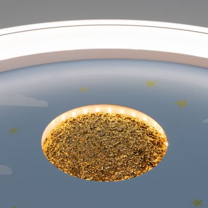 Brilagi - Dimbaar LED-plafondlamp voor kinderen LED/42W/230V 3000/5700K astronaut
