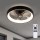 Brilagi - Dimbare LED-plafondventilator 34W/230V 3000–6500K Ø 50 cm zwart + afstandsbediening