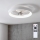 Brilagi - dimbare LED-plafondventilator LED/34W/230V 3000–6500K Ø 50 cm wit + afstandsbediening