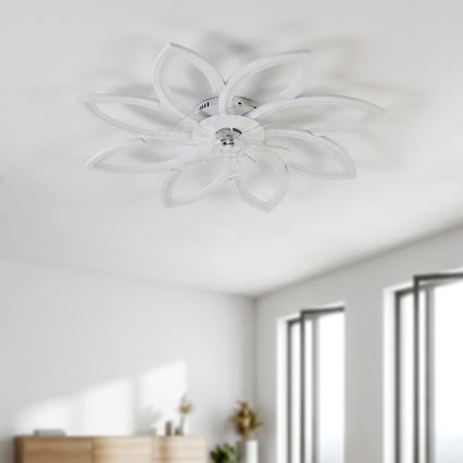 Brilagi - dimbare LED-plafondventilator LED/43W/230V Ø 90 cm wit + afstandsbediening