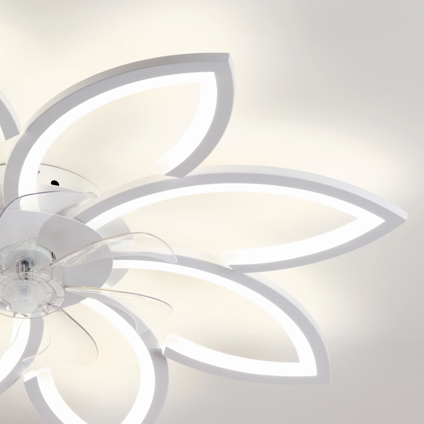 Brilagi - dimbare LED-plafondventilator LED/43W/230V Ø 90 cm wit + afstandsbediening