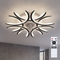 Brilagi - dimbare LED-plafondventilator LED/70W/230V 3000–6500K Ø 76 cm zwart + afstandsbediening