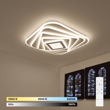 Brilagi - Dimbare LED-plafonnière MODERN LED/210W/230V 3000-6000K 55x55 cm + afstandsbediening
