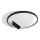 Brilagi - Dimbare LED-plafonnière UNITY LED/48W/230V + 1xGU10/3W 3000-6000K 39x45 cm wit/zwart + afstandsbediening