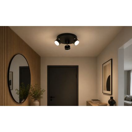 Brilagi - LED RGB+CCT dimbare spot MONO 3xGX53/14W/230V 2700-6500K Wi-Fi Tuya zwart